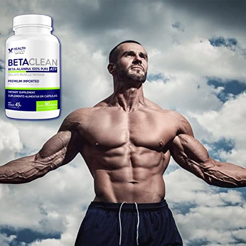 Beta Alanina BetaClean 100% Pure 90 Cápsulas - Health Clean…