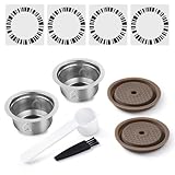 2pcs Reusable Pods for Nespre*sso Ver*tuo Machine,...