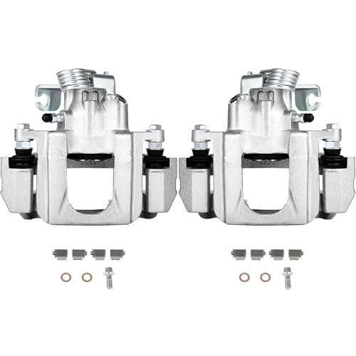 Image of SCITOO 18B5213 18B5212 Disc Brake Calipers Assembly with Bracket Fit For Ford For Flex 2009 For Lincoln For MKS 2009 2010 2011