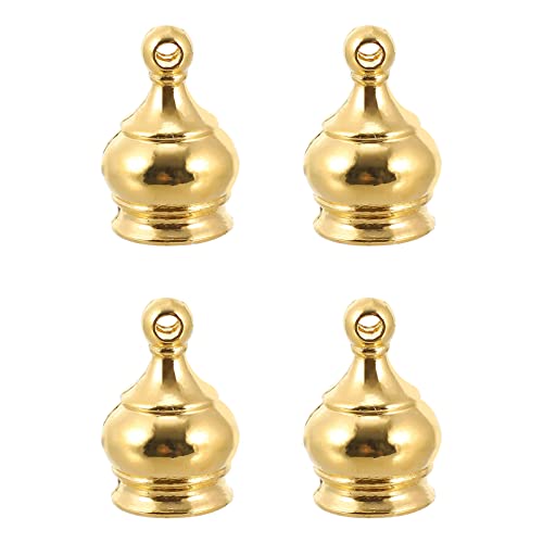 Image of LABRIMP 4pcs Replacement Lamp Finials Decorative Head Lamps Light Screw Caps Home Lighting Knobs