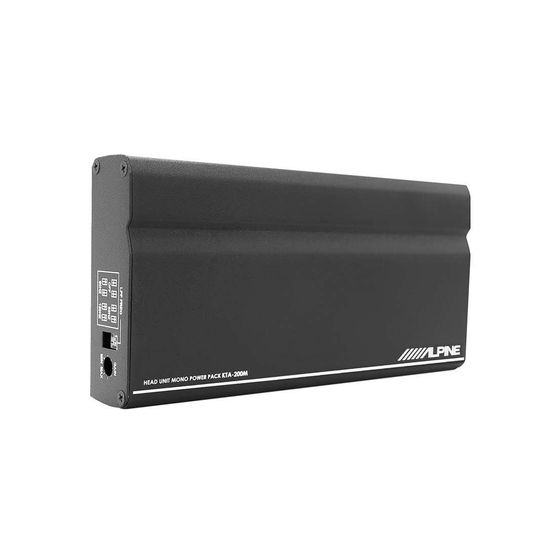 Alpine KTA-200M Mono 400-Watt Power Pack Amplifier
