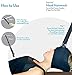 ProNeck Traction, Improved Head Hammock/Cervical Neck Traction. Plus Spiky Ball Massager & 3D Eye Mask - Great Relaxation Gift