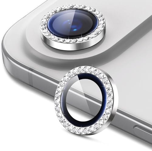 Image of Lensarmor Compatible With Cloud White Diamond iPhone Air Camera Lens Protector - 9H+ Tempered Glass with Diamond Coating, Scratch Resistant, Premium iPhone Air Accessories, Flash-Friendly Lens Cover