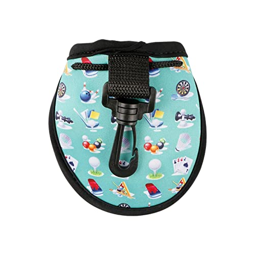Titular da cintura da golfe,Bolsa objetos golfe gancho cintura para homens - Suporte portátil para b