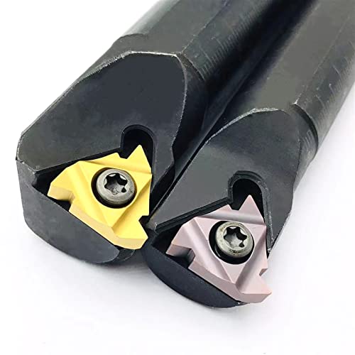 Portaherramientas de acero para torneado con 10 insertos MMT22IR AG60 miniatura 6