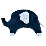  Sevira Kids – Cojín de lactancia – Cojín infantil de minky extra suave – Elefante – Stella