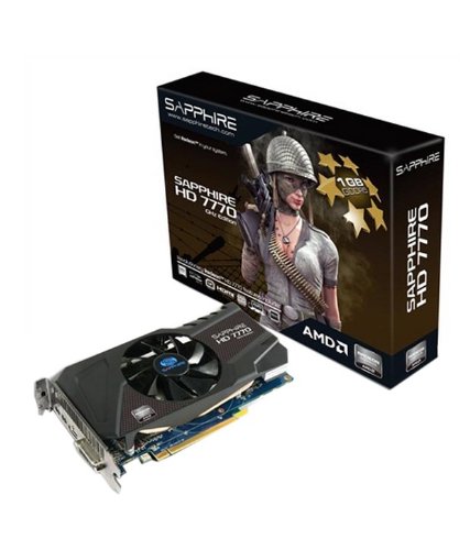 Sapphire HD 7770 グラフィックボード Amazon.in: Buy Sapphire Radeon HD7770 GHz Edition 1GB GDDR5