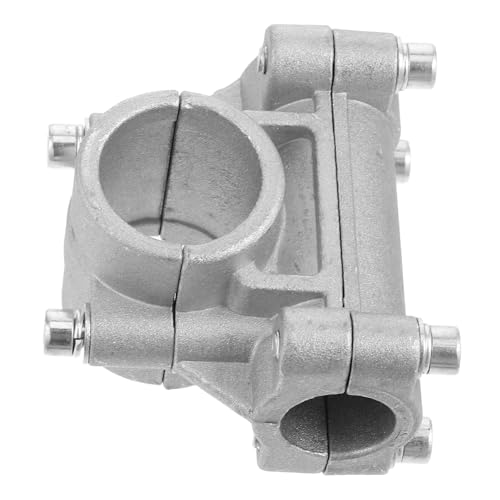 Operitacx 割草機用アルミ製ブラケットクランプ 耐久性と安定性確保 背負い式手動芝刈り機対応 多用途トリマーハンドル固定具 ガーデニング