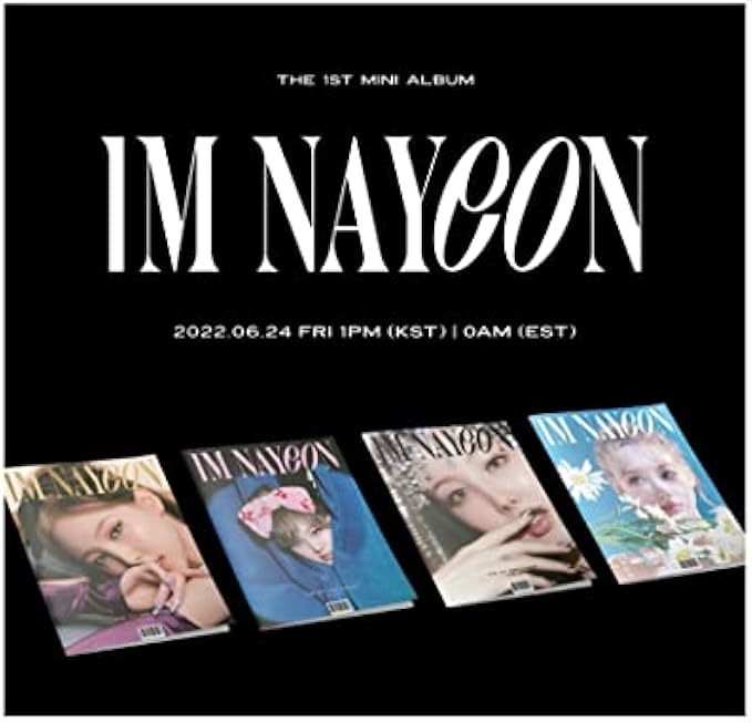 dreamus TWICE NAYEON The 1st Mini Album '' IM NAYEON '' Album without poster. (ALL SET)