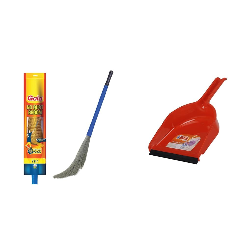 Gala No Dust Broom with Extendable Long Handle broom stick for home floor cleaning and ceiling clean-picture-33