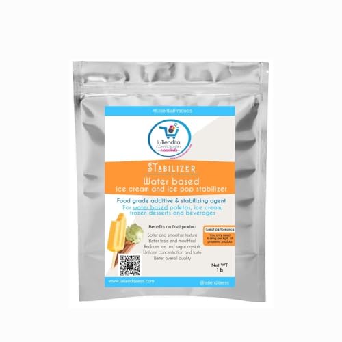 Water based ice cream and ice pop stabilizer LA TIENDITA ESSENTIALS (1 lb)