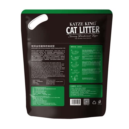 Foodie-Puppies-Katze-King-Strong-Fragrance-Cat-Litter-7Kg10L-with-Mild-Apple-Fragrance-Clean-Non-Dust-Clumping-Type-Exclusive-Scoopable-with-Odour-Control-for-Cat-and-Kitten