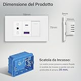Zoom IMG-2 bseed presa elettrica da muro Zoom IMG-2 bseed presa elettrica da muro