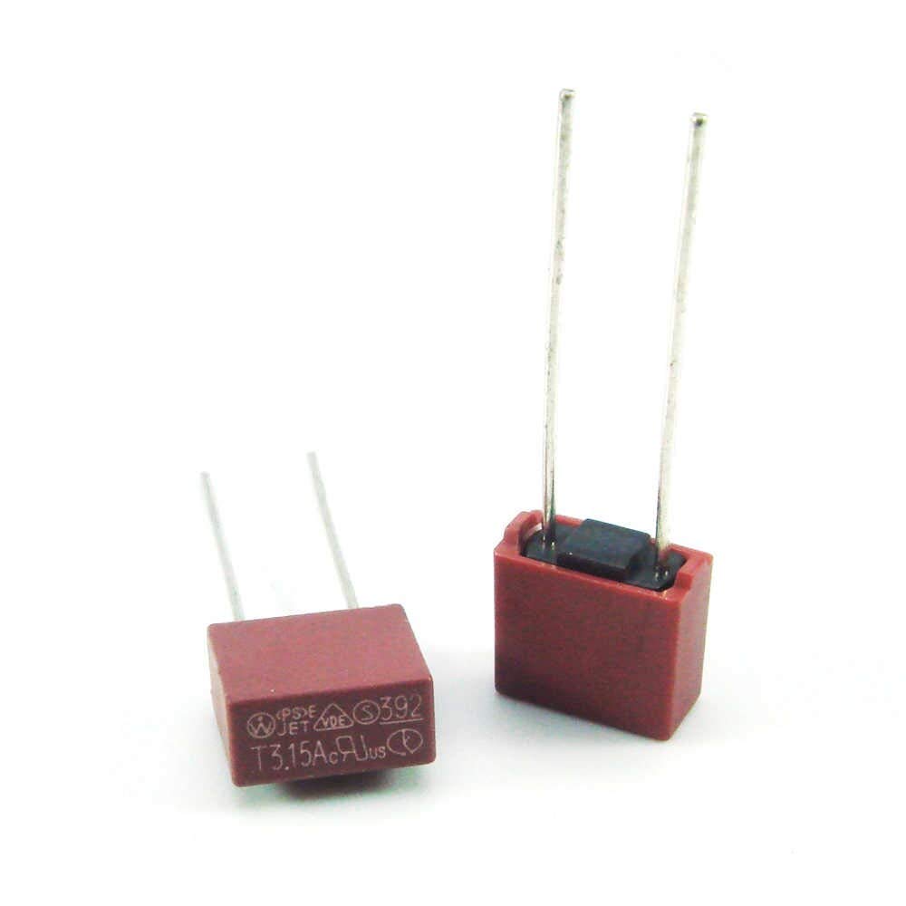 centiot - solid state square body 250v - slow blow miniature fuse - for 392 series lcd tv power board (2.5a)