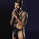 BDSMYOU Herren Punk Body Brust Harness Männer Leder Geschirr Knappes Harness mit Slip für Penis Dildo,Gothic Kleid Nachtshow Kostüme Herren Sexy Sklave Clubwear,BDSM Sexspielzeug für Paare Extrem Sex