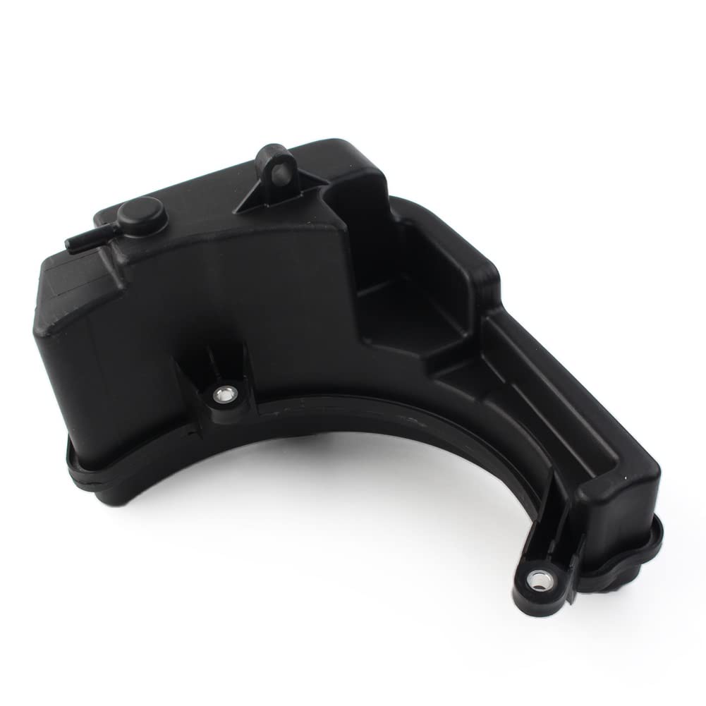 Cnthan7 590949 Plastic Tank with Caps for Briggs Stratton Replaces 590477, 796489 (Color: Black)