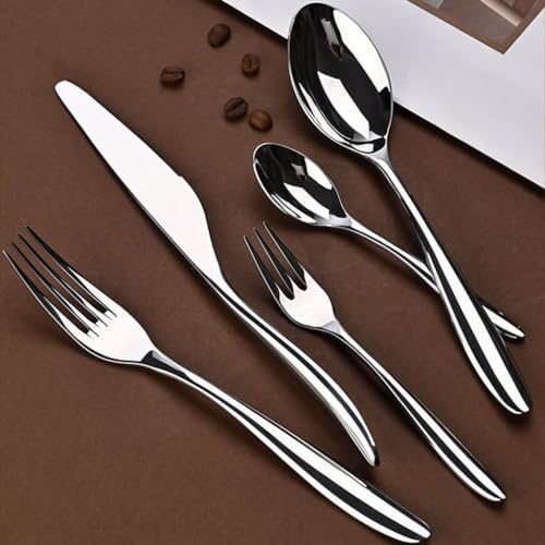 Set Cuchillos Cubiertos 5 Piezas Acero Inox miniatura 4