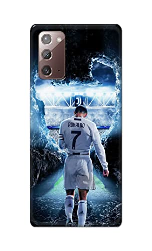 Image of Printed Hard Back Cover Case for Samsung Galaxy Note 20 4G | Note 20 5G Back Cover (Footbal Legend) -1302