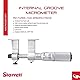 Starrett 701B Innenmikrometer, 3,8–6,3 cm Reichweite, 0,000000000000000000000000000000000000000000