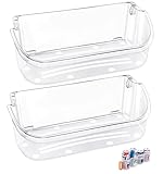 [2 PACK] UPGRADED 240356402 Refrigerator Door Bin Compatible with Frigidaire Door Shelf Replacement Refrigerator Door Shelves FFSS2615TS0 LFSS2612TF0 FGHS2631PF4A LFSS2612TE0 FFSS2615TS5 Door Bin
