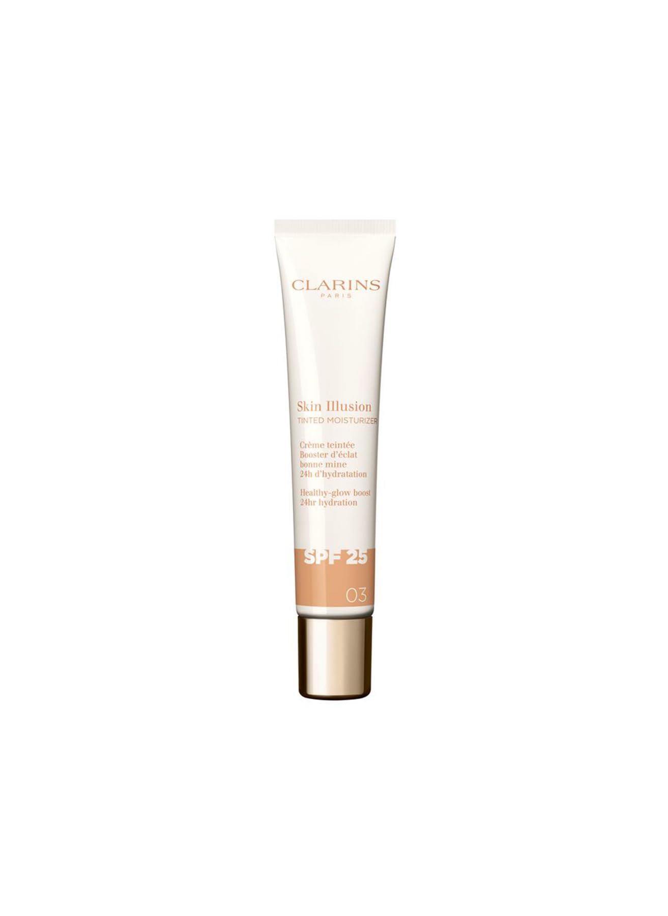 Clarins Skin Illusion Tinted Moisturizer SPF 25 - 40ml #03