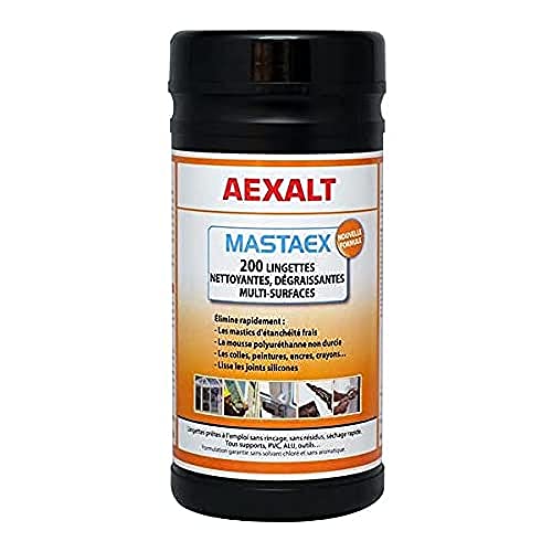 Lingettes Nettoyantes et Dégraissantes Multi-Surfaces Mastaex, Lot de 200