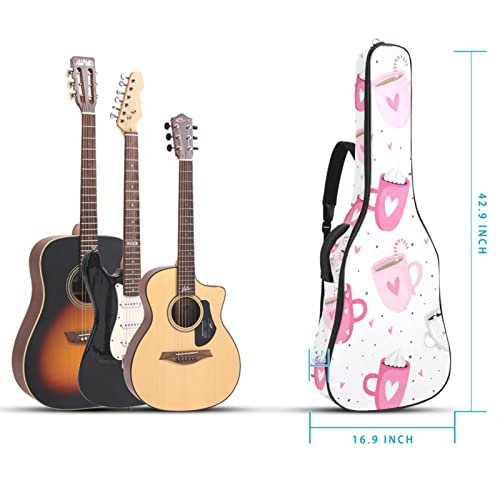 Hondank Housse de protection épaisse en éponge imperméable pour guitare acoustique, électrique, basse, guitare classique… - Les Beatles, Paul McCartney, John Lennon, RIngo Starr, George Harrison Hondank Housse de protection épaisse en éponge imperméable pour guitare acoustique, électrique, basse, guitare classique… – Image 5
