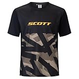 Scott Jr Vertic Delta Kinder Fahrradtrikot Kurzarm schwarz 2026: Größe: S (128)
