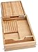 Rev-A-Shelf 4KCB-18HSC-1 Rev-A-Shelf 4KCB-18HSC-1 4KCB Series 15" Knife Organizer and Cutting Board Replacement Drawer System with Soft Close Slides