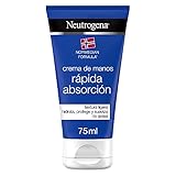 La Crema de Manos Rápida Absorción de Neutrogena es una crema ligera que nutre, protege y repara manos secas y estropeadas proporcionando una absorción inmediata