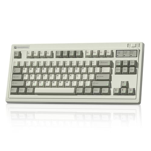 FL·ESPORTS OG87 Tri-Mode Retro Mechanical Keyboard, 87-Key...