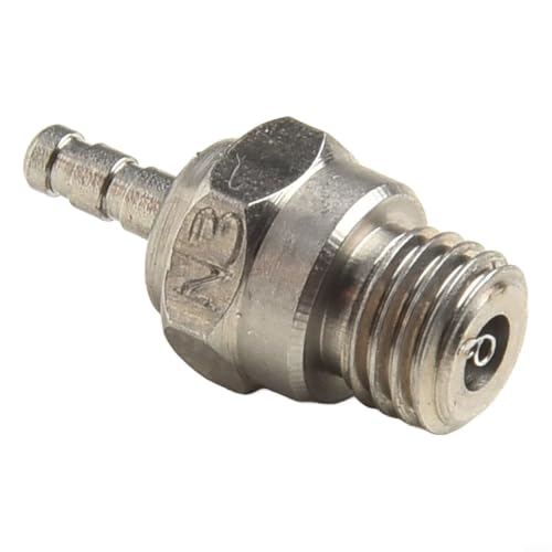 Metall Glühkerze 70117 N3 Silber für Nitro Motor