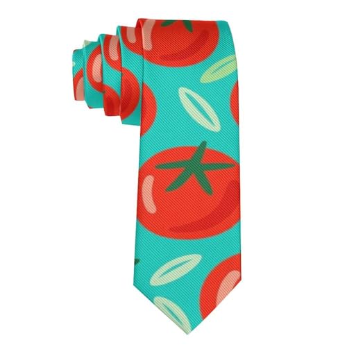 Men Teen Youth Skinny Necktie - Luxury 3D Printed Paisley Tie for Wedding