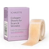Scarlette collagen tape，scarlette collagen sheets for scars & wrinkle， for Various Different Scars and Wrinkles (1PCS)