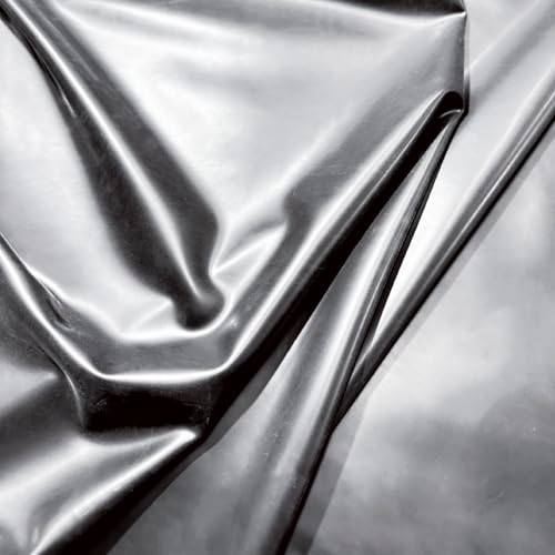 Ichlovdu Echt Latex Gummi Socken für Füße Wet Look Sexy Bondage flatter SM Cosplay (Schwarz, 42)