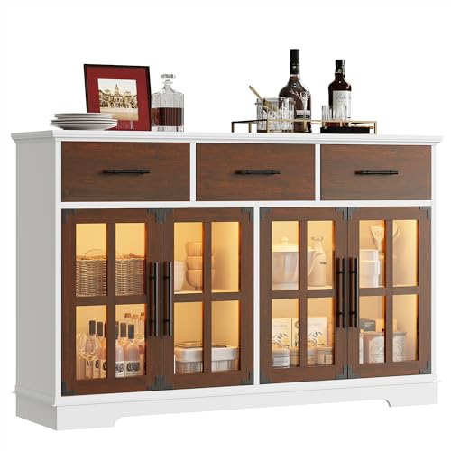 IRONCK Buffet Cabinet with Storage, 55