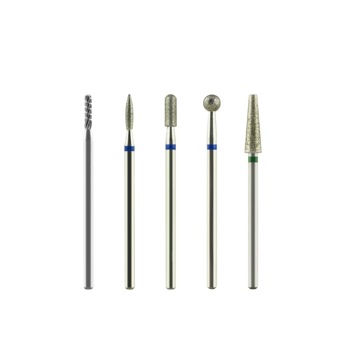 MyncbD Punta da Trapano Punte per Unghie-（A000056 Kit Punte per cuticole 5PCS）-Wilson Strumento per Manicure al carburo
