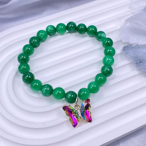 Image of Butterfly Jewelry Gifts - Butterfly Necklace Bracelet for Women