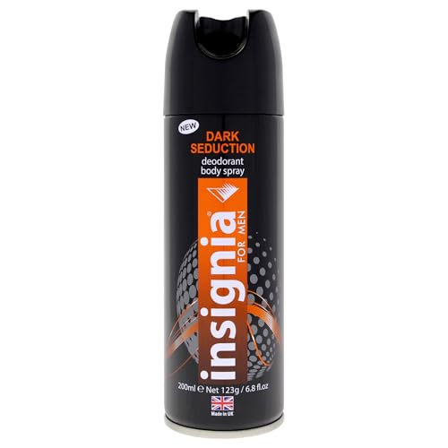 Image of Insignia For Men Dark Seduction Deodorant Body Spray 200ML Vaporizador, 200 ml