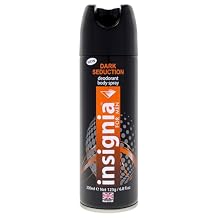 Deodorant Body Spray - Dark Seduction by Insignia for Men - 6.8 Deodorant Spray