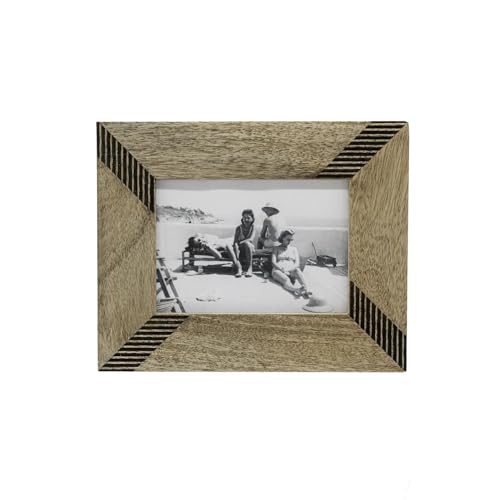 Foreside Home and Garden 5x7 Coleson Natural Mango Wood Photo