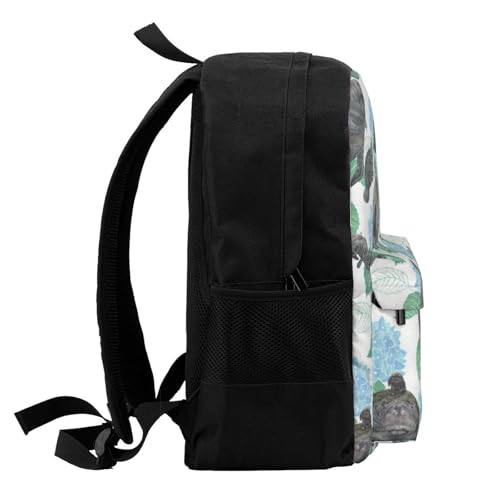 Sac à dos léger de grande capacité imprimé lapins lamantins idéal randonnée et quotidien