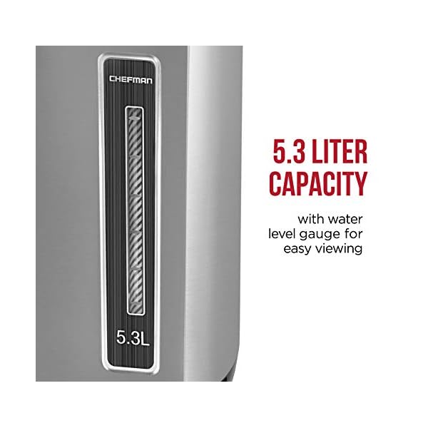 Chefman Electric Hot Water Pot Urn w/ Auto & Manual Dispense Buttons