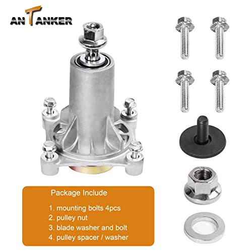 Antanker 187292 192870 Spindle Assembly Replacement Lawn Mower Parts Ayp Craftsman 532187292 532187281 587819701 587125401 567253301 H Usqvarna Mandrel Assembly 42" 46" 48" 54" Mower Deck Spindle #TOP2
