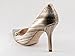 Dior Christian Chic Escarpin Gold Leather Pumps, 39 US 9
