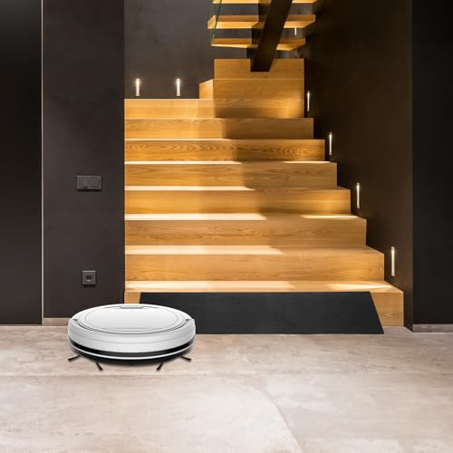 Rampa de umbral de goma para robot de barrido interior en salones y puertas de casa 7