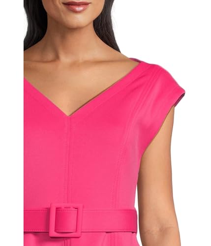 Calvin Klein Women's Scuba Belted Aline4