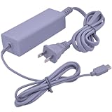Wii U AC Adapter, Runflory (TM) AC Power Supply Adapter Charger for Nintendo Wii U Gamepad Remote Controller