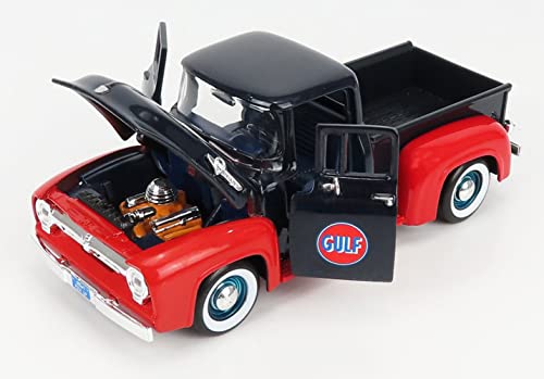 Motormax 1956 Ford F-100 Pickup Truck 1:24 Diecast miniatura 3