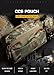 Tactical MOLLE CCS Pouch Plate Airsoft Hunting Vest GP Storage Bag Hunting Organizer(OD)